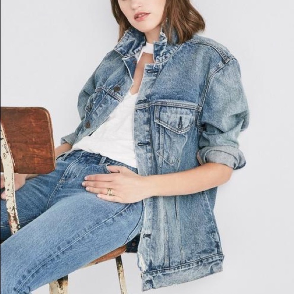Lucky Brand Trucker Denim Jacket